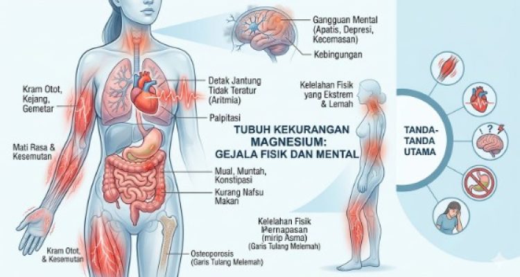 Otot Sering Kram Tiba-tiba, Pertanda Kurang Magnesium